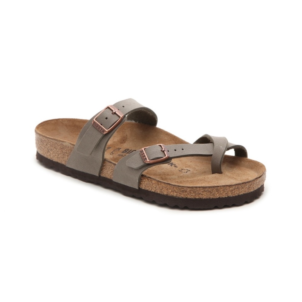 Birkenstock Mayari Sandal Birkibuc - Stone